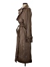 Simplee Brown Trenchcoat Size S - photo 5