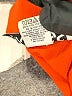 Briggs Orange 3/4 Sleeve Button-Down Shirt Size XL - photo 8