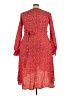 Shein Polka Dots Red Casual Dress Size XXL - photo 2
