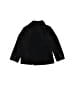Zara Solid Black Coat Size 3 - photo 2