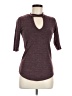 Assorted Brands Burgundy 3/4 Sleeve Top Size M - photo 1