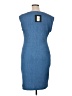 Halston Blue Cocktail Dress Size 14 - photo 2