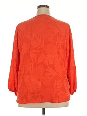 Investments 3/4 Sleeve Blouse (view 2)