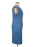 Halston Blue Cocktail Dress Size 14 - photo 4