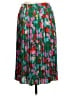J.Crew 100% Polyester Print Green Casual Skirt Size 6 - photo 1