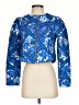 7 For All Mankind 100% Cotton Print Blue Jacket Size S - photo 1