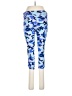 Kensie Print Blue Active Pants Size L - photo 2