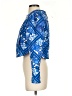 7 For All Mankind 100% Cotton Print Blue Jacket Size S - photo 5