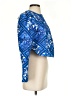 7 For All Mankind 100% Cotton Print Blue Jacket Size S - photo 4
