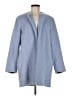 Zara Blue Wool Coat Size M - photo 1