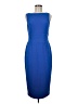 Donna Morgan Color Block Blue Cocktail Dress Size 8 - photo 1