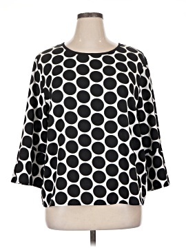 Easywear By Chico's 3/4 Sleeve Blouse