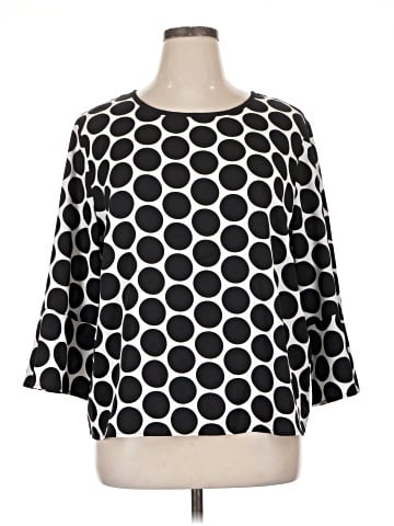 Easywear by Chico's 3/4 Sleeve Blouse (view 1)