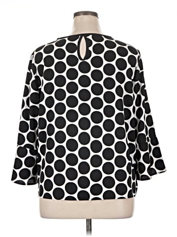 Easywear by Chico's 3/4 Sleeve Blouse (view 2)