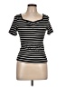 Shein Black Short Sleeve T-Shirt Size L - photo 1