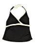 Lands' End Color Block Black Swimsuit Top Size 14 - 16 - photo 1