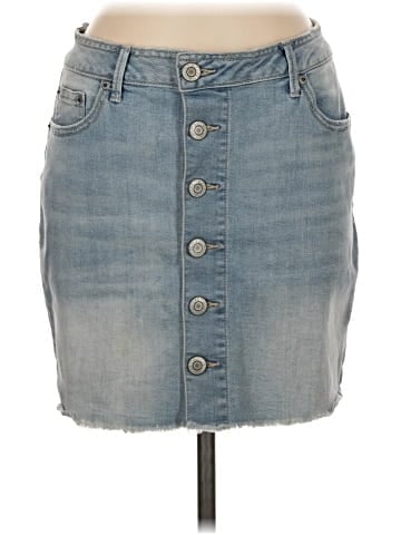 Maurices Denim Skirt (view 1)