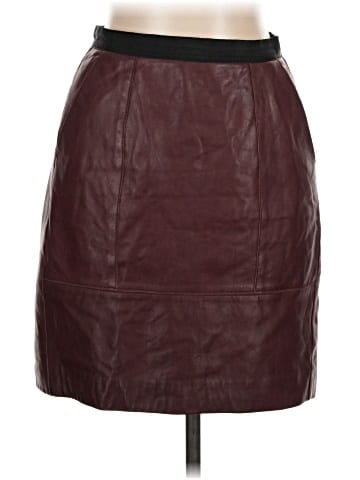 Sandro Leather Skirt (view 1)