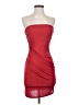 Unbranded Solid Red Cocktail Dress Size 4 - photo 1