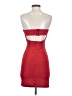Unbranded Solid Red Cocktail Dress Size 4 - photo 2