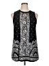 Apt. 9 Black Sleeveless Blouse Size XL - photo 1