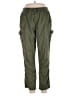 Woman Within 100% Cotton Green Cargo Pants Size 14 - photo 1