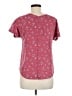 SO 100% Rayon Pink Short Sleeve Top Size M - photo 2
