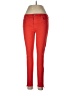 7 For All Mankind Color Block Red Jeggings Size 31 waist - photo 1