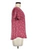 SO 100% Rayon Pink Short Sleeve Top Size M - photo 4