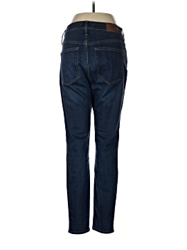 Madewell Curvy High-Rise Skinny Jeans in Sussex Wash: TENCEL&trade; Denim Edition (view 2)