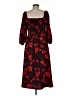 Assorted Brands Hearts Red Casual Dress Size M - photo 2