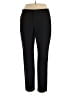 Banana Republic Solid Black Dress Pants Size 12 - photo 1