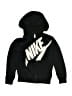 Nike Black Zip Up Hoodie Size 4 - photo 1