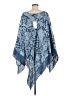 Elena Baldi Blue Poncho One size - photo 2