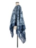Elena Baldi Blue Poncho One size - photo 5