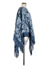 Elena Baldi Blue Poncho One size - photo 4