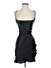 ASOS Design 100% Polyester Solid Black Cocktail Dress Size 2 - photo 1