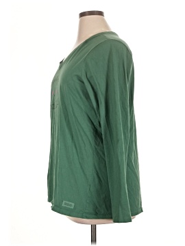 Life Is Good Long Sleeve Henley (view 1)