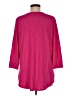 Chico's Pink 3/4 Sleeve Button-Down Shirt Size Med (1) - photo 2