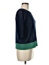 JET John Eshaya Color Block Teal Pullover Sweater Size M - photo 4