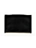 Halogen 100% Leather Black Leather Clutch One size - photo 1