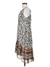 CAbi 100% Polyester Print Ivory Casual Dress Size S - photo 5