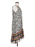 CAbi 100% Polyester Print Ivory Casual Dress Size S - photo 4
