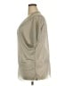 Jessica Taylor Silver Short Sleeve Top Size 3X - photo 5