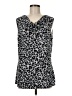 Studio Works Silver Sleeveless T-Shirt Size M - photo 1
