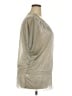 Jessica Taylor Silver Short Sleeve Top Size 3X - photo 4