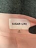 Sugar Lips Solid Pink Shorts Size M - photo 3