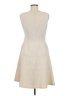 Anne Klein 100% Polyester Chevron-herringbone Ivory Casual Dress Size 6 - photo 2