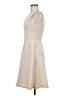 Anne Klein 100% Polyester Chevron-herringbone Ivory Casual Dress Size 6 - photo 5