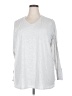 Tek Gear Silver 3/4 Sleeve T-Shirt Size 2X - photo 1